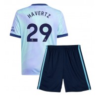 Camiseta Arsenal Kai Havertz #29 Tercera Equipación para niños 2024-25 manga corta (+ pantalones cortos)